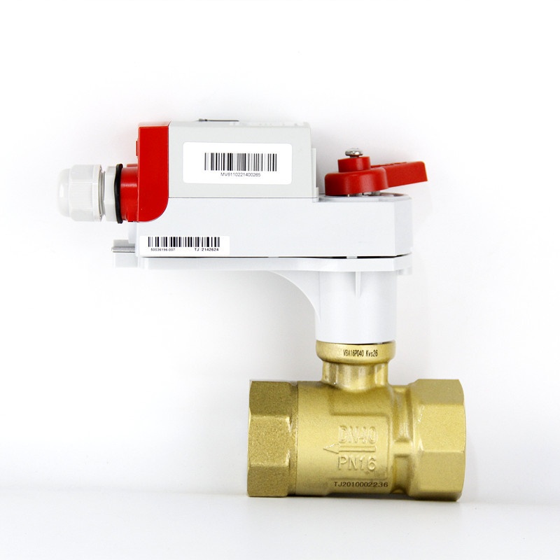 霍尼韦尔VBA16P040系列电动两通MVN75执行器型球阀开关量调节螺纹