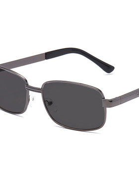 高档感应玻璃耐磨金属框变色镜