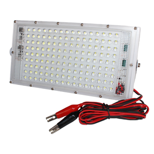 12vled灯夜市摆摊照明灯三轮车电瓶专用灯户外防雨强光射灯投光灯