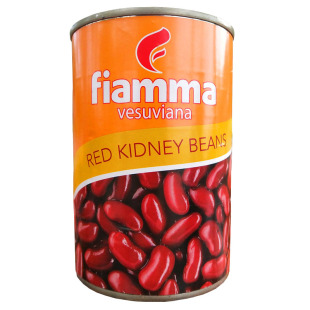 400g意大利火山红腰豆红豆已熟即食罐头FIAMMA RED KIDNEY BEANS