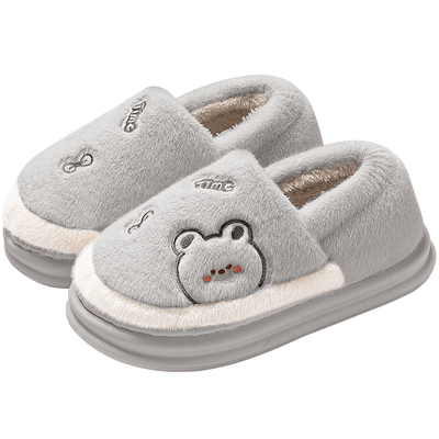 包跟男士棉拖鞋男款冬季