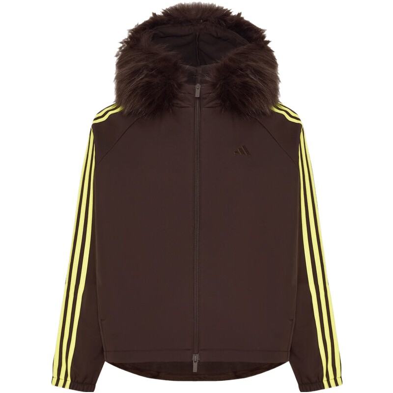滔搏丨adidas阿迪达斯女子DCE HOODIE JKT运动休闲卫衣外套LF4499