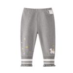 [7a抑菌]女童纯棉打底裤春季宝宝洋气休闲束脚裤春款儿童裤子女孩