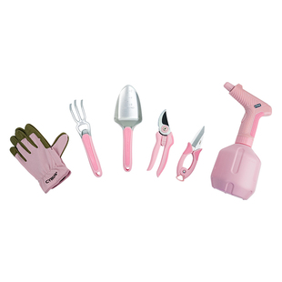 CYRUS赛乐斯园艺工具礼盒-家用养花盆栽挖土修剪枝喷壶铲耙子套装