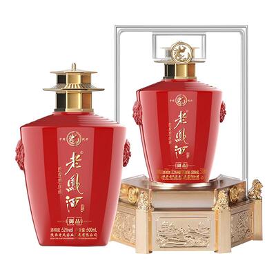 陕西老凤酒高档礼盒装52度500ml