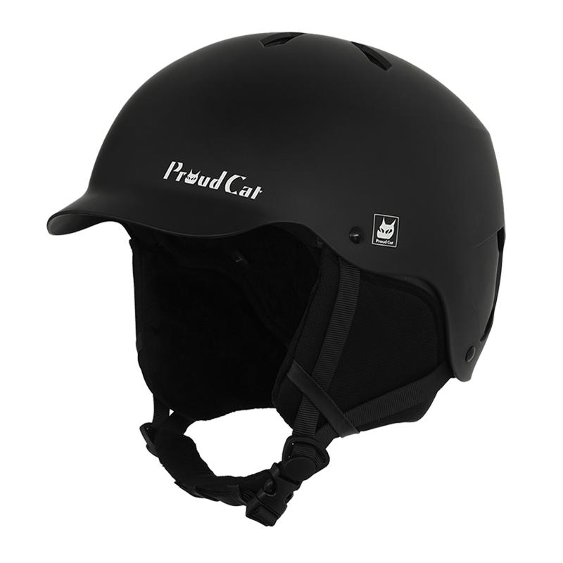 proudcat骄傲的猫滑雪头盔安全防撞单双板专业雪盔帽装备护具男女