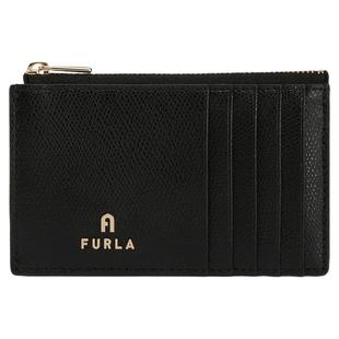 【春节好礼】FURLA芙拉CAMELIA牛皮女士钱包卡包一体证件收纳包