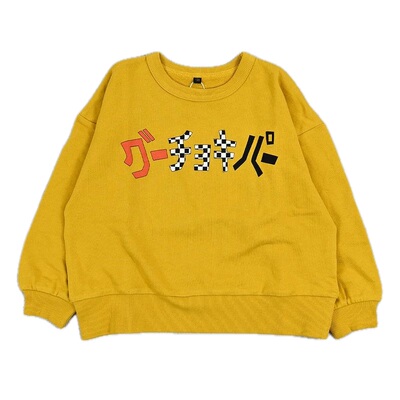 日本 MARKEYS 2026春儿童装相扑饭团寿司汉堡富士山圆领运动卫衣