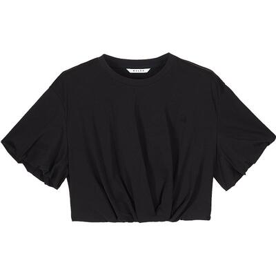 扭结收腰T恤|MSLAN休闲通勤风