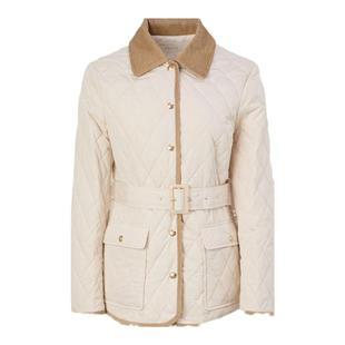 【中空保暖】PRICH复古菱格轻薄绗缝棉服冬季新款棉衣短外套女