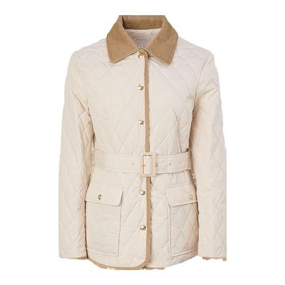 【中空保暖】PRICH复古菱格轻薄绗缝棉服冬季新款棉衣短外套女