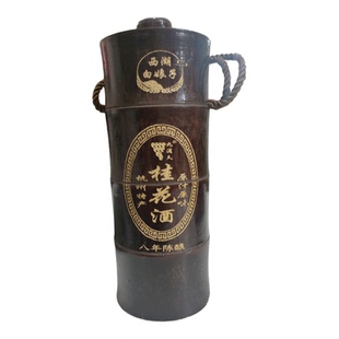 桂花酒桂花酿杭州特产土烧桂花酒八年陈52度古法酿造桶装桂花味