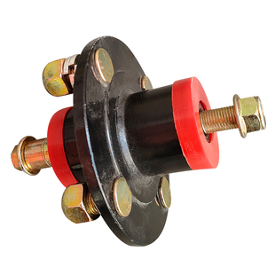 电动三轮车前轮毂6302互换毂总成四孔双轴承互换器前轮毂全套配件