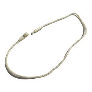 吊粒吊牌绳子弹头一次性圆头高档标签绳棉绳蜡绳吊牌线卡片挂牌绳