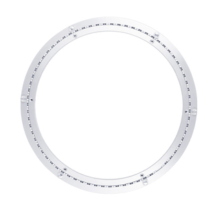 餐桌转盘底座消音玻璃大理石实木桌子圆桌面旋转转芯饭桌轨道轴承