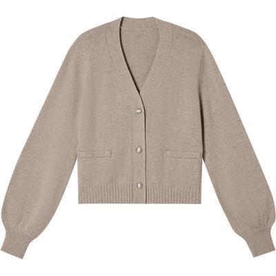 lkbennett开衫v领单排扣