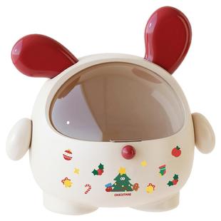 圣诞礼物盒摆件桌面男女生儿童布置装饰礼品空盒子零食糖果包装袋