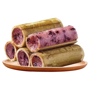 云南特产西双版纳竹筒饭菠萝饭八宝饭加热即食紫糯米饭团代餐零食