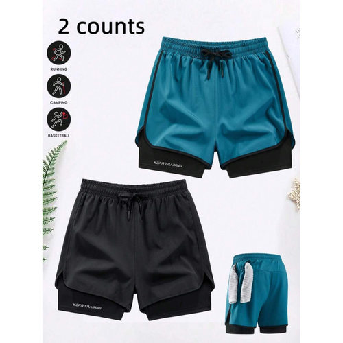 C 43211 Quick-dry ice silk three-quarter shorts 速干冰丝三分