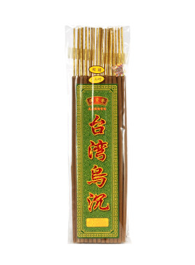 台湾微烟寺庙拜神礼佛乌沉香