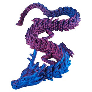 3d打印龙玩具批发代加工定制中国龙夜市摆摊三地打印玩具大全儿童