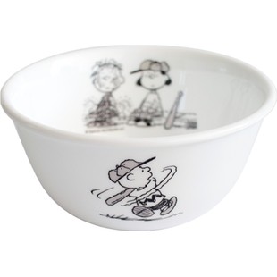 原装进口正品专柜康宁snoopy史努比儿童餐具耐高温单件碗碟分割盘