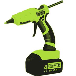 nyleo无线热熔胶枪便携式适用牧田米沃奇得伟锂电池充电款热胶枪