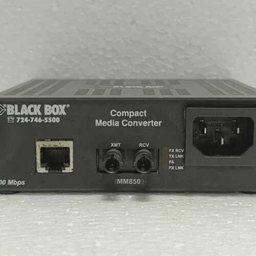 Black Box LHC008A-R3 Compact Media Converter 100Mbps MM850 S