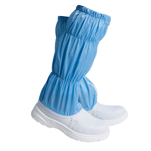 钢包头长筒套靴防砸长筒靴防静电高筒无尘安全鞋防静电防砸防护鞋