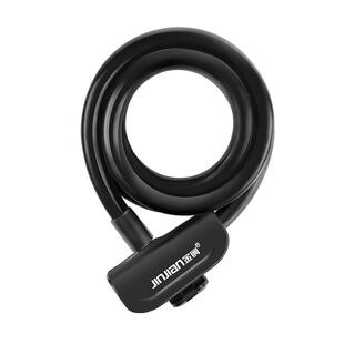 山地自行车防盗钢缆锁电动电瓶摩托车锁公路车便携童车锁单车配件