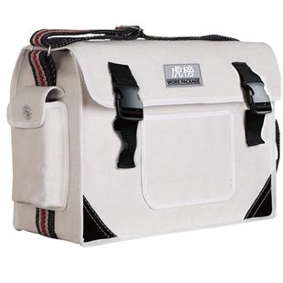 虎榜工具包结实耐用电工帆布大加厚多功能维修家装木工工具袋耐磨