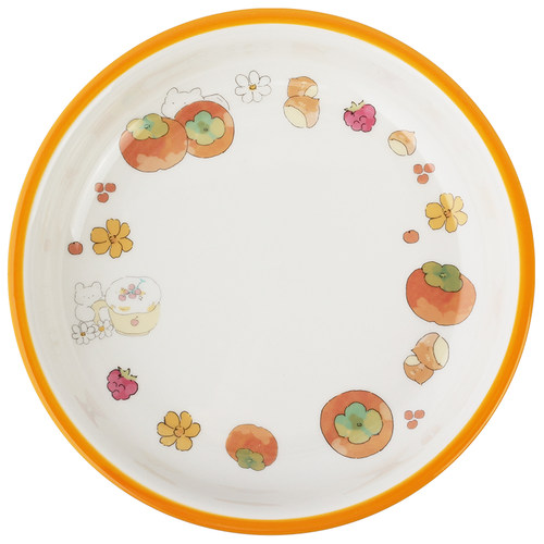 蓝莲花柿柿如意餐具吃饭碗专用个人碗宿舍用学生陶瓷汤碗日式可爱