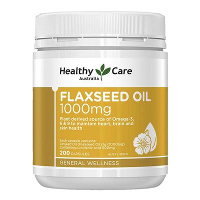 HealthyCare超级亚麻籽油胶囊
