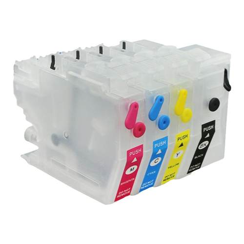 丽辉适用兄弟Brother MFC-J2340DW J3540DW J3940DW打印机LC492XL LC462XL黑色彩色兼容填充连供加墨墨盒墨水