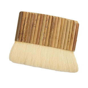 手工裱画工具加密纯羊毛排笔刷子浆糊装裱专业修复字画28管排笔