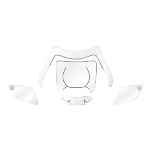 适用维斯帕Vespa GTS300贴纸仪表显示屏大灯透明TPU保护膜改装件