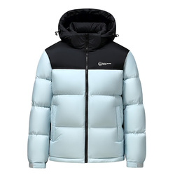 【鸭鸭官旗】高冲绒面包羽绒服