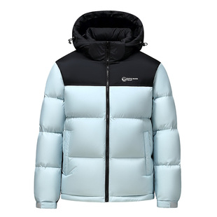 加厚高充绒鸭鸭冬季面包羽绒服男短款2025新款东北保暖青少年外套