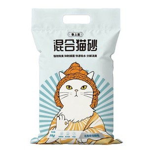 混合猫砂强遮臭除臭无尘抑菌茶香吸水结团不沾底0甲醛持久留香
