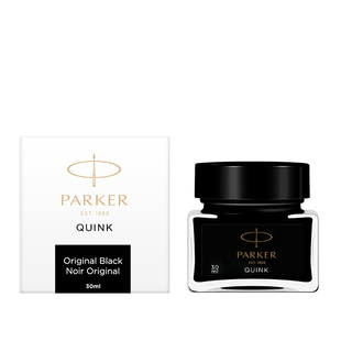 派克parker正品迷你装彩色墨水速干非碳素不堵笔蓝黑色学生成人练字书写专用