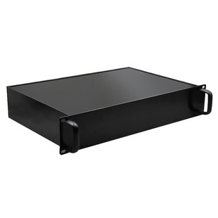 1u2u6u全铝工控机箱铝型材服务器机箱定制铝合金3u4u5U机箱固而美