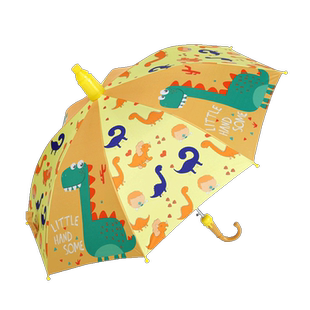 儿童雨伞男孩女孩小学生上学专用幼儿园小朋友大号卡通长柄自动伞