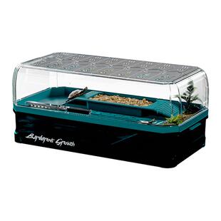 豪华生态乌龟缸带晒台造景别墅小型家用巴西龟懒人养龟专用饲养箱