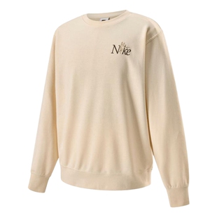nike耐克卫衣男春新款运动休闲背后图案印花圆领套头衫IB8234-901
