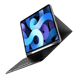 适用ipad10保护套磁吸键盘一体适用苹果平板2021保护壳第九9代8/7皮套10.2壳10.5全包3air5/4防弯10.9pro11