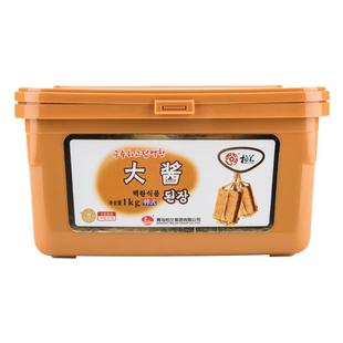 柏兰朝鲜族大酱汤传统韩果大酱东北韩式酱汤酱大豆酱调料拌面1kg