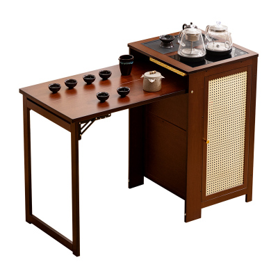 移动茶桌小茶台烧水壶一体家用