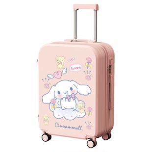 定制卡通玉桂狗小型可爱女多功能男行李箱登机密码旅行拉杆箱学生