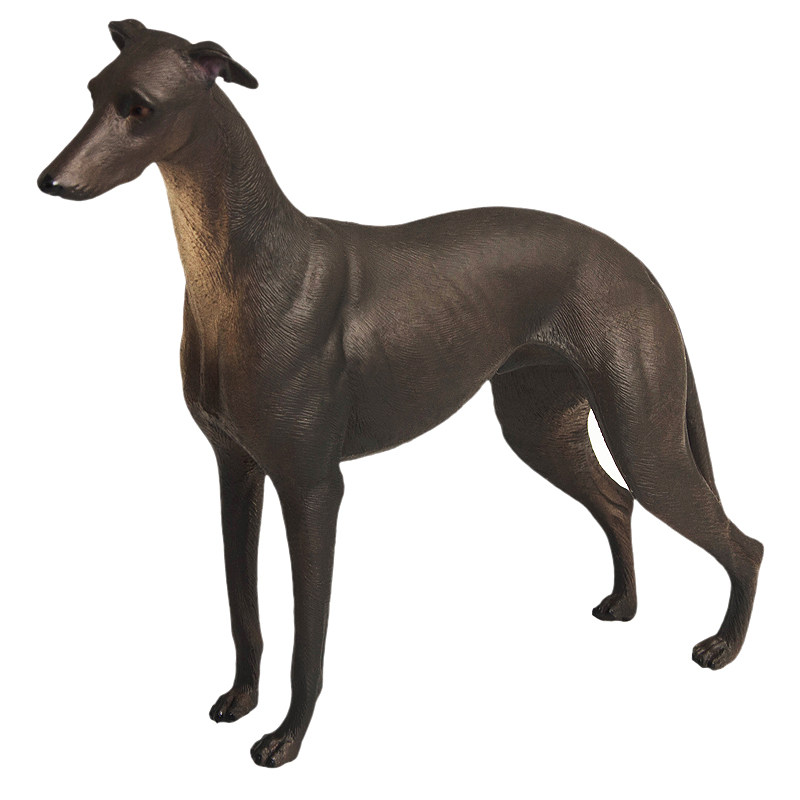 模型灵缇犬格力犬狗TLAND塑胶