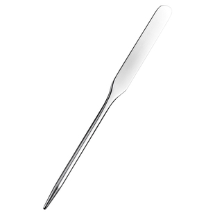 粉底铲子调色棒化妆师专用不锈钢粉底液调和刮刀挖取棒双头遮瑕板